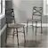 Alt View 13. Walker Edison - X-Back Metal and Wood Dining Chair (Set of 2) - Gray Wash.