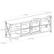 Alt View 14. Walker Edison - Farmhouse TV Stand Cabinet for Most TVs Up to 78" - Rustic Oak.