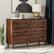 Alt View 12. Walker Edison - 52" Modern 6-Drawer Dresser - Dark Walnut.