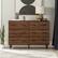 Alt View 11. Walker Edison - 52" Modern 6-Drawer Dresser - Dark Walnut.