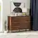 Alt View 32. Walker Edison - 52" Modern 6-Drawer Dresser - Dark Walnut.
