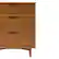 Alt View 20. Walker Edison - Mid Century Modern 3-Drawer Wood Dresser - Caramel.