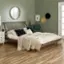 Alt View 11. Walker Edison - Boho Solid Wood Queen Spindle Bed Frame - Walnut.