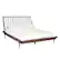 Alt View 17. Walker Edison - Boho Solid Wood Queen Spindle Bed Frame - Walnut.