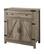 Left. Walker Edison - Farmhouse Barn Door Accent Cabinet - Gray Wash.