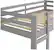 Alt View 11. Walker Edison - Walker Edison - Solid Wood Low Loft Twin Bed Frame - Grey - Gray.