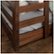 Alt View 12. Walker Edison - Solid Wood Low Twin over Twin Bunk Bed - Walnut - Walnut.