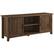 Left. Walker Edison - Modern Farmhouse TV Stand for Most TVs Up to 64" - Dark Walnut.
