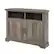 Left. Walker Edison - Corner TV Stand for Most TVs Up to 50" - Gray Wash.