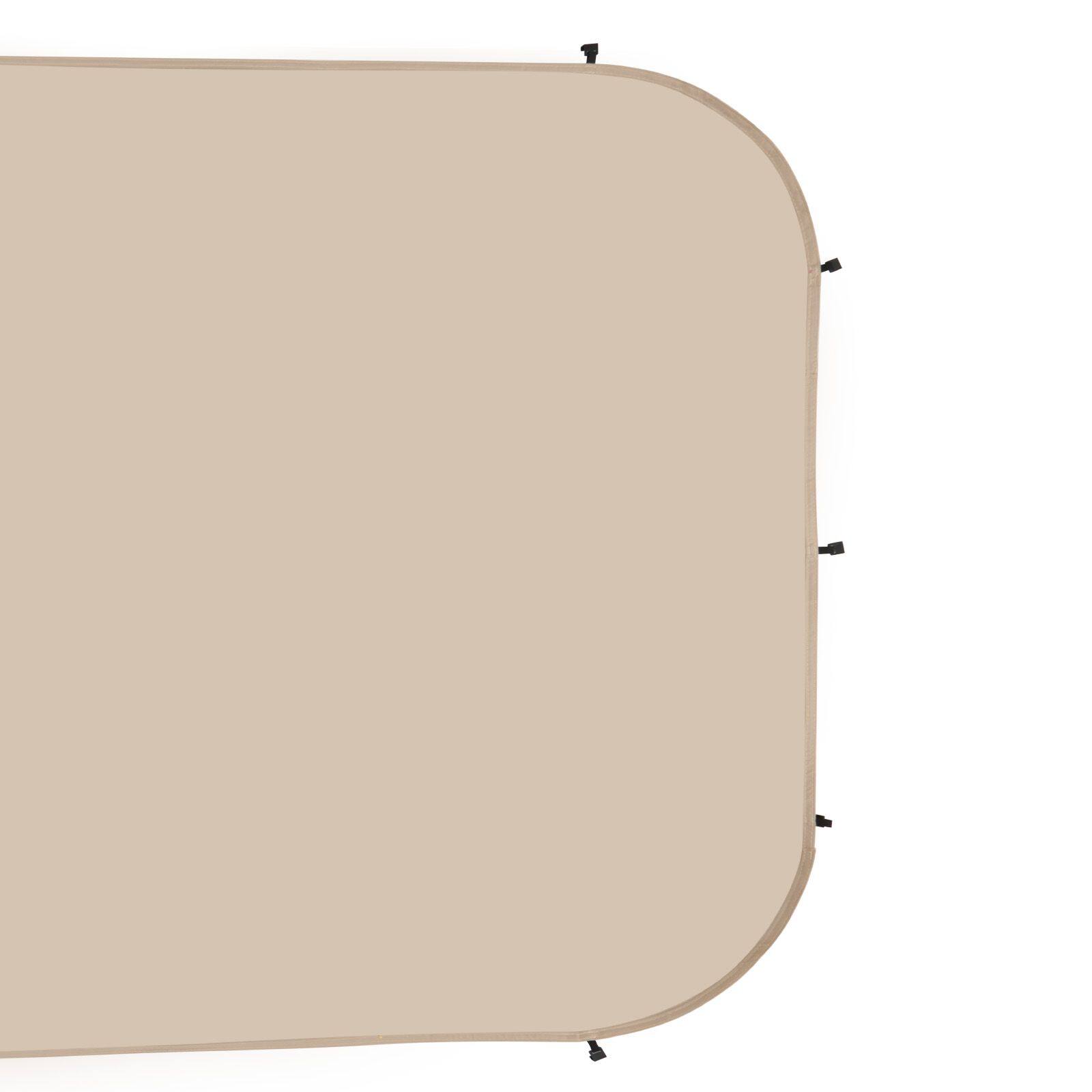 Alt View 3. Loheer - Loheer Beige Sun Shade Sail Canopy Covers for Screen House Tent Waterproof Oxford Fabric Pack of Three - Beige.