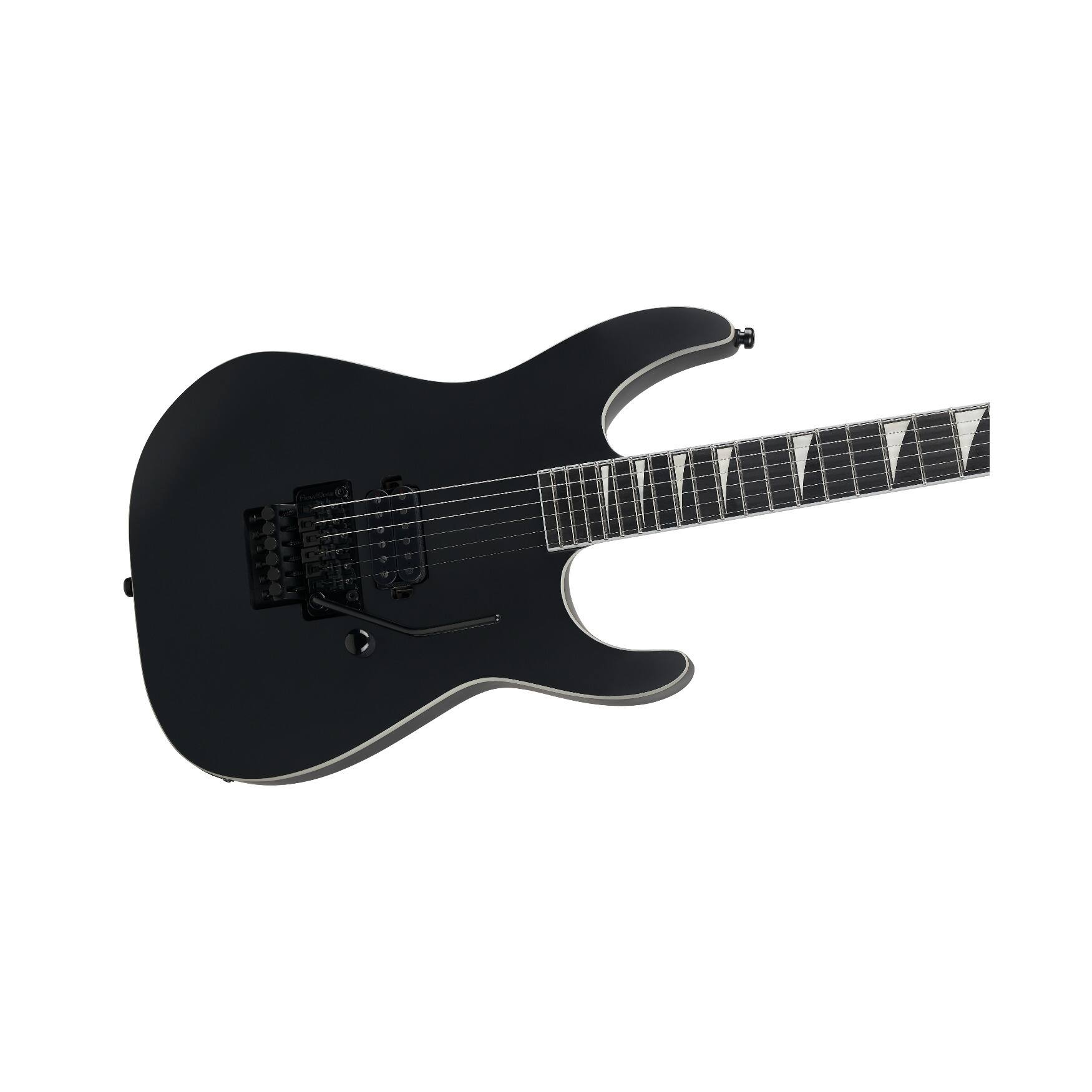 Left. Jackson - Jackson Pro Plus Pure Metal Limited Edition Soloist SL1A Guitar (Satin Black).