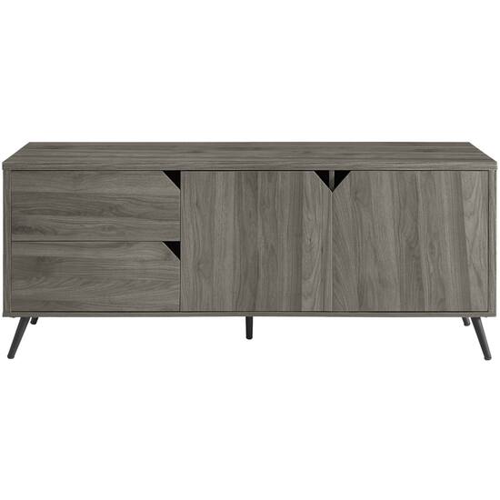 Walker Edison Mid Century Modern TV Stand for Most Flat-Panel TV's up ...