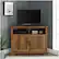 Alt View 14. Walker Edison - Corner TV Stand for Most TVs Up to 50" - Rustic Oak.
