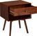 Alt View 11. Walker Edison - Mid-Century Solid Wood Nightstand - Walnut.