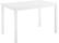 Alt View 11. Walker Edison - Farmhouse Rectangular 5-Piece Dining Set - White.