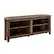 Angle. Walker Edison - Corner Open Shelf TV Stand for Most Flat-Panel TV's up to 60" - Rustic Oak.