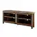 Left. Walker Edison - Corner Open Shelf TV Stand for Most Flat-Panel TV's up to 60" - Rustic Oak.