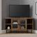 Alt View 11. Walker Edison - Modern Corner TV Stand for Most TVs Up to 52" - Rustic Oak.