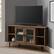 Alt View 13. Walker Edison - Modern Corner TV Stand for Most TVs Up to 52" - Rustic Oak.
