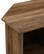 Alt View 3. Walker Edison - Modern Corner TV Stand for Most TVs Up to 52" - Rustic Oak.
