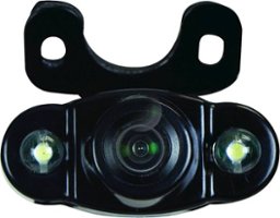 iBEAM - Surface Mount Back-Up Camera - Black - Front_Zoom