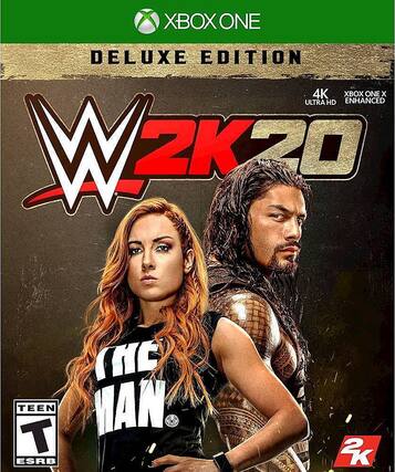 Front. 2K - WWE 2K20. - T (Teen 13+)