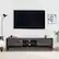 Alt View 19. CorLiving - Joliet Duotone TV Bench for TVs up to 95" - Distressed Carbon Grey, Black Duotone.