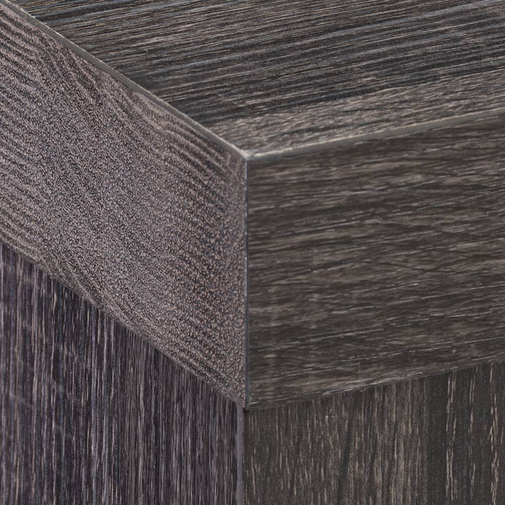 Alt View 12. CorLiving - Joliet Duotone TV Bench for TVs up to 85" - Distressed Carbon Grey, Black Duotone.