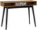 Angle Zoom. CorLiving - Mid-Century Engineered Wood 1-Drawer Table - Brown.
