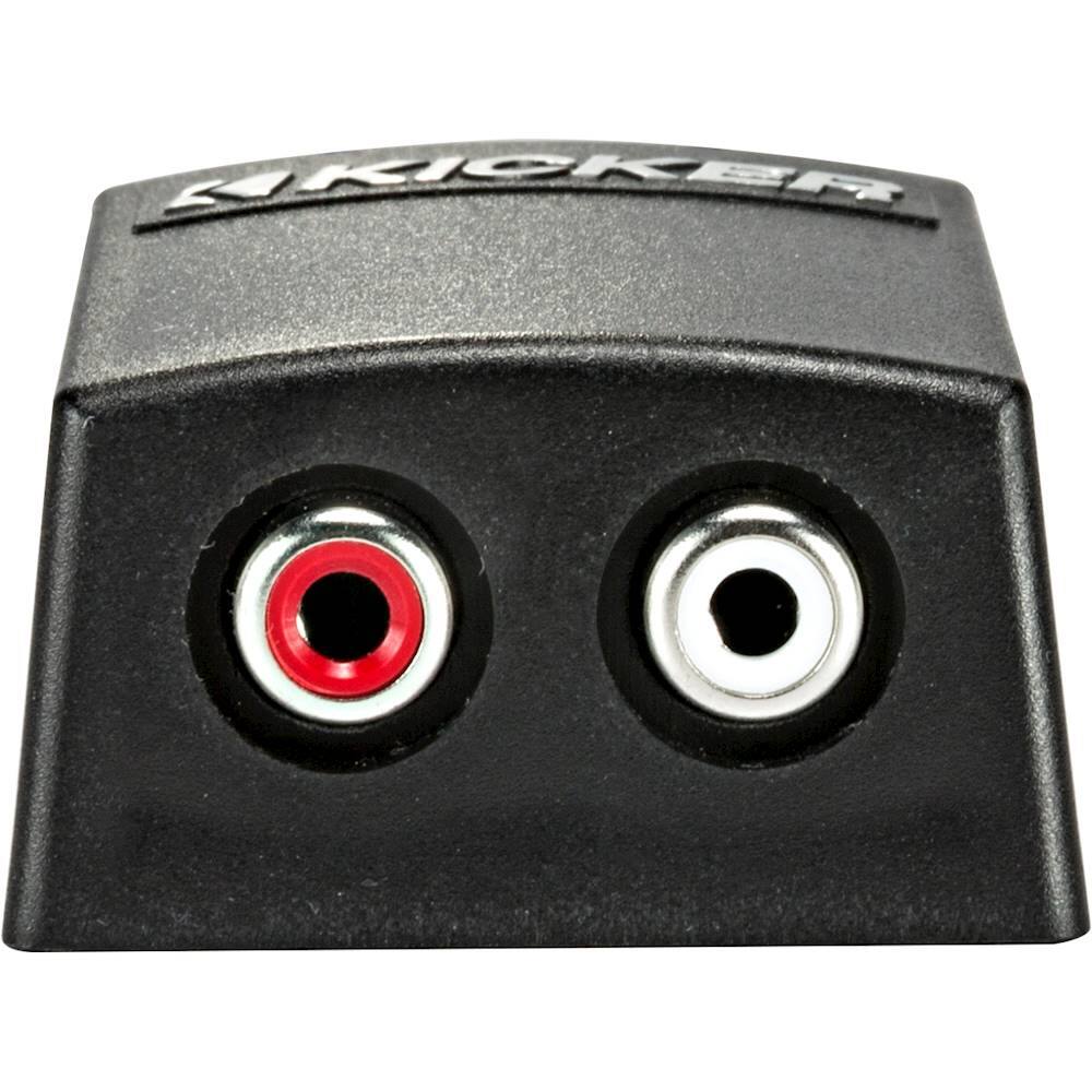 KICKER KISLOC Speaker WiretoRCA Converter Black 46KISLOC2 Best Buy