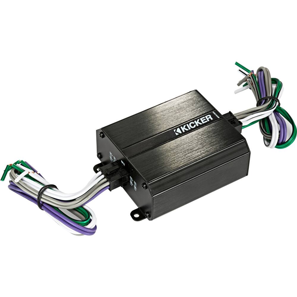 Angle. KICKER - Smart-Radio Interface for Most Vehicles - Black.
