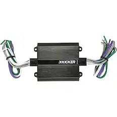 Front. KICKER - Smart-Radio Interface for Most Vehicles - Black.