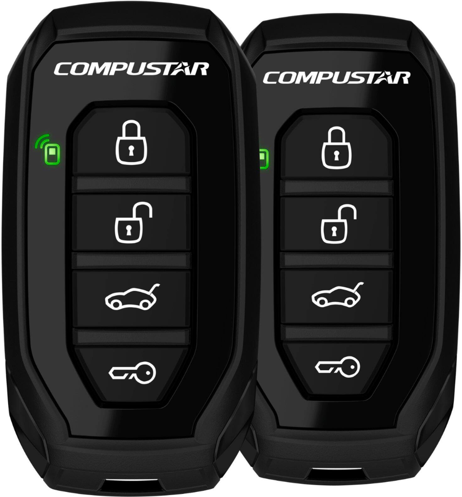 Alt View 11. Compustar - G15 1-Way AM Remote Kit - Black.
