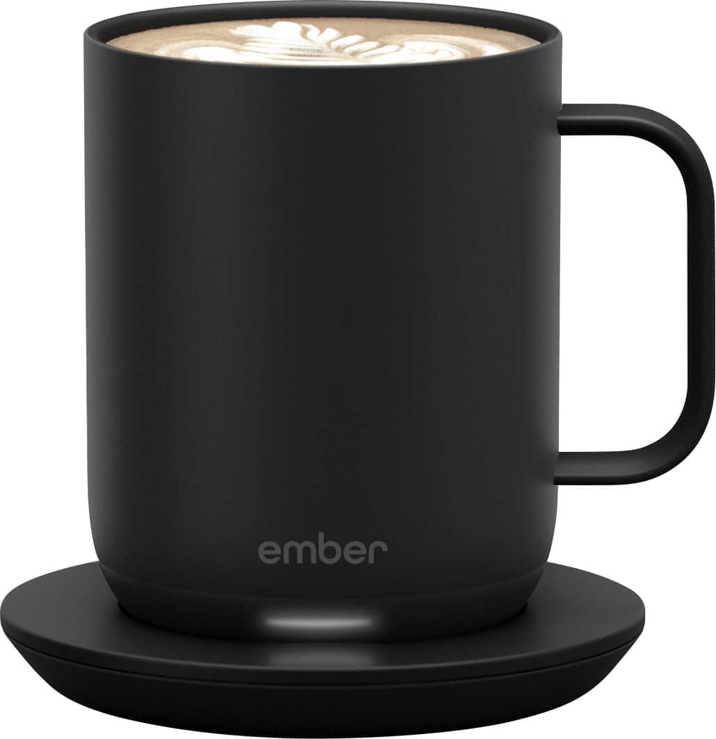 Left. Ember - Temperature Control Smart Mug² - 10 oz - Black.