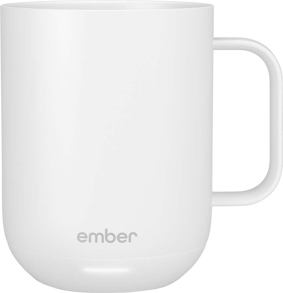 Angle. Ember - Temperature Control Smart Mug² - 10 oz - White.