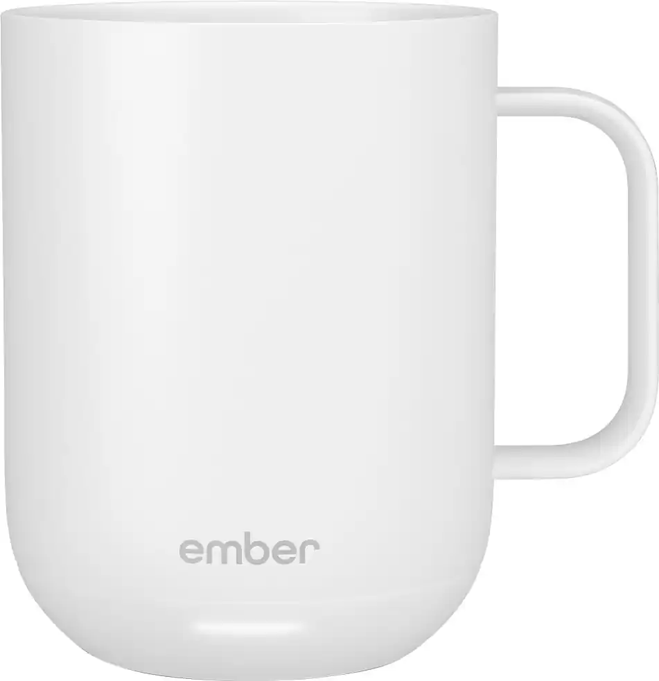 Angle. Ember - Temperature Control Smart Mug² - 10 oz - White.