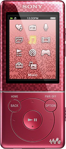  Sony - Walkman 4GB* Video MP3 Player - Red