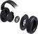 Alt View 14. TCL - ELIT400NC Wireless Noise Cancelling Over-the-Ear Headphones - Midnight Blue.