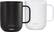 Angle. Ember - 10-oz. Temperature Controlled Mug (2-Pack) - Black/White.