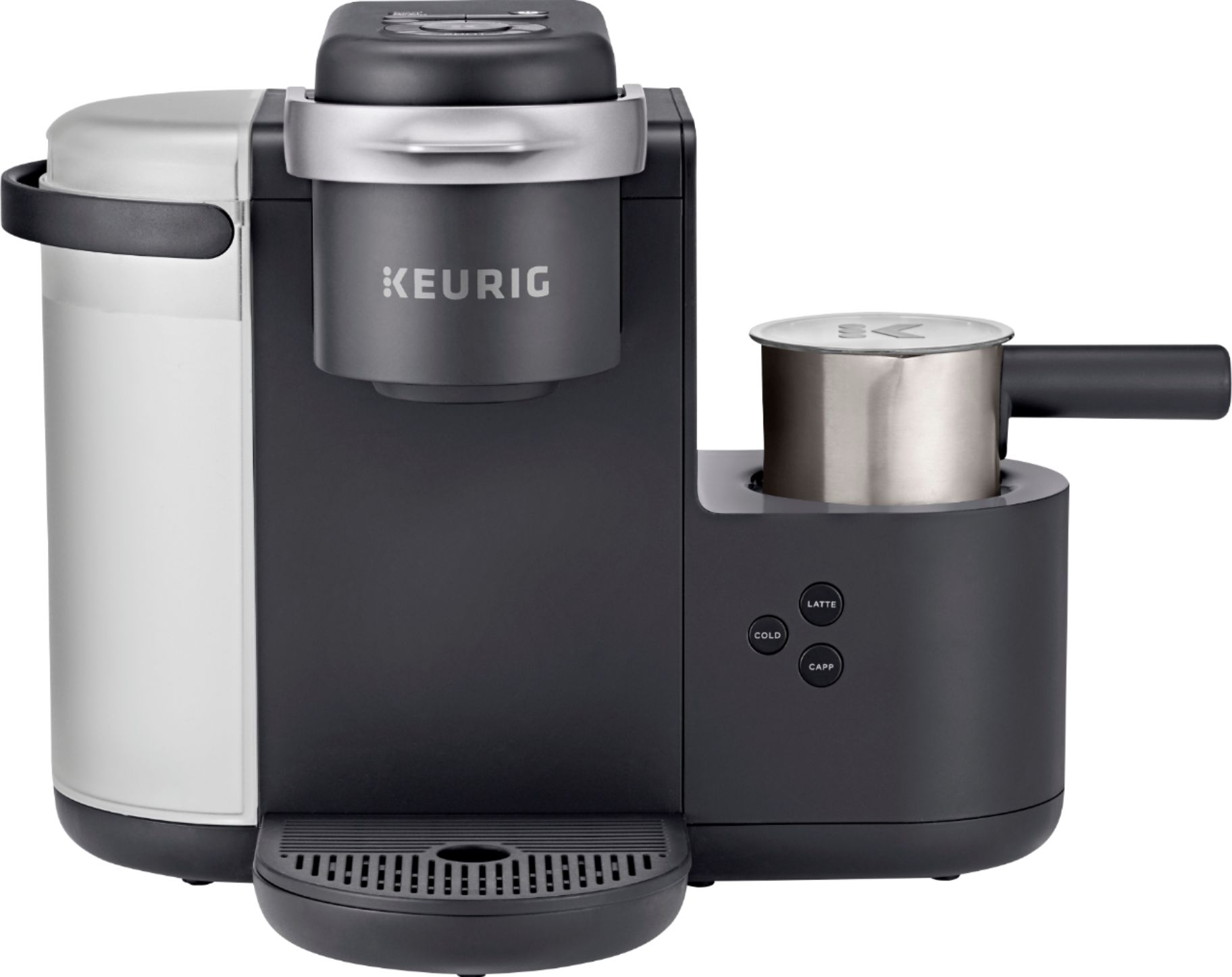 Keurig K-Cafe Single Serve K-Cup Coffee Maker Dark Charcoal 5000201735 -  Best Buy