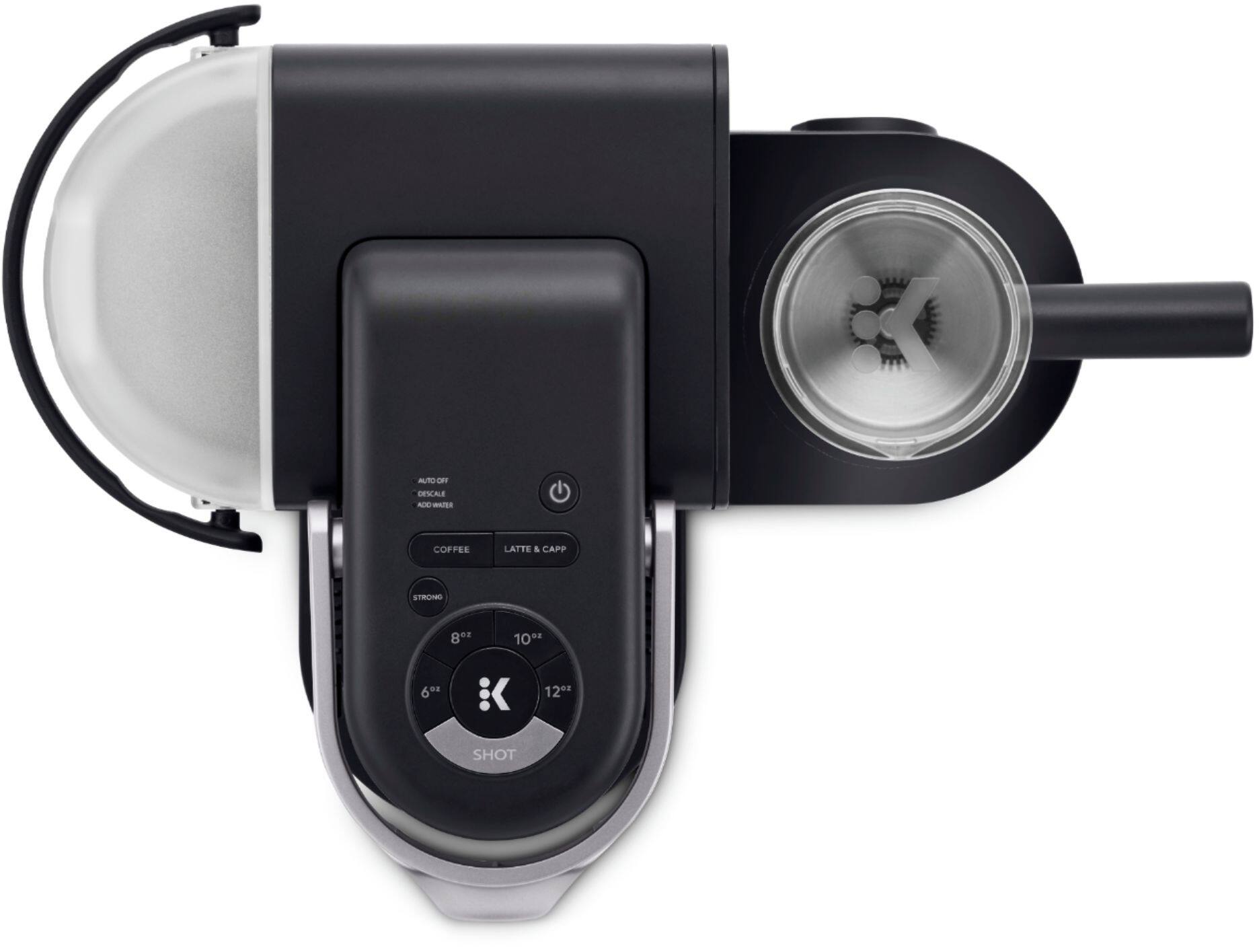 Alt View 15. Keurig - K-Cafe Single Serve K-Cup Coffee Maker - Dark Charcoal.