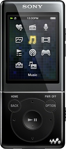  Sony - Walkman 16GB* Video MP3 Player - Black