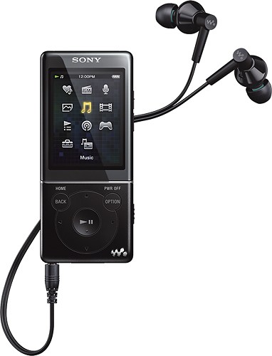 Sony NWZ-B103FBLK 1GB Walkman MP3 Player (Black) NWZB103FB B&H