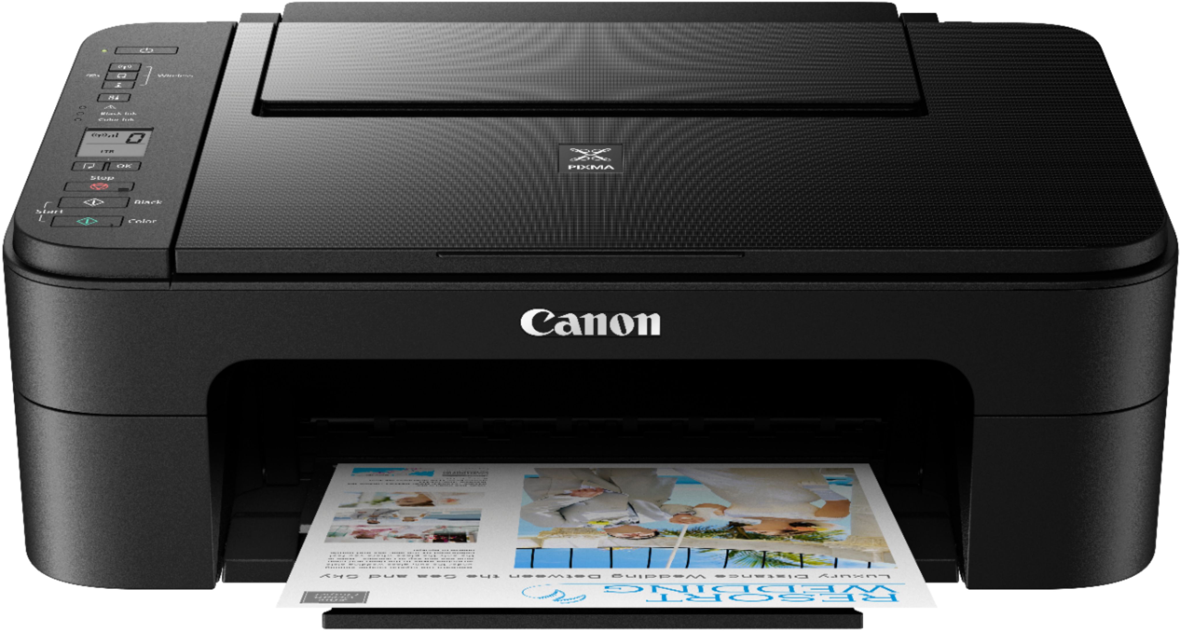 plade Bonus genetisk Canon PIXMA TS3320 Wireless All-In-One Inkjet Printer Black 3771C002 - Best  Buy