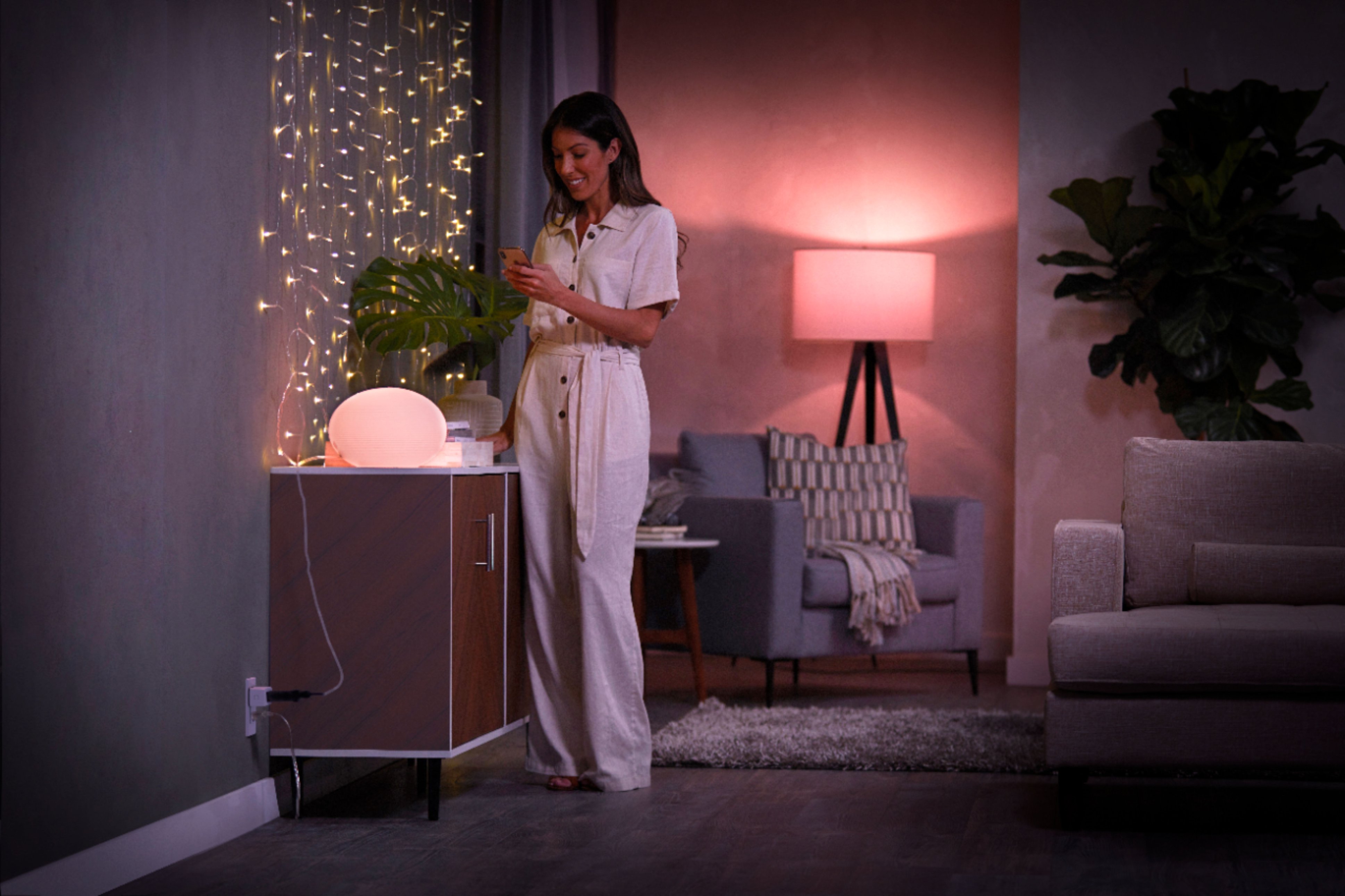 Philips Hue Smart Plug, White - 1 Pack - Turns Any Light Into a Smart Light  - Control with Hue App -…See more Philips Hue Smart Plug, White - 1 Pack 