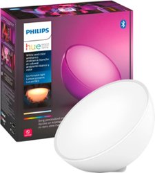 Philips - Hue Go Bluetooth Table Lamp - White and Color Ambiance - Front_Zoom