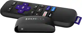 Roku - Express (2019) HD Streaming Media Player with High Speed HDMI Cable and Simple Remote - Black