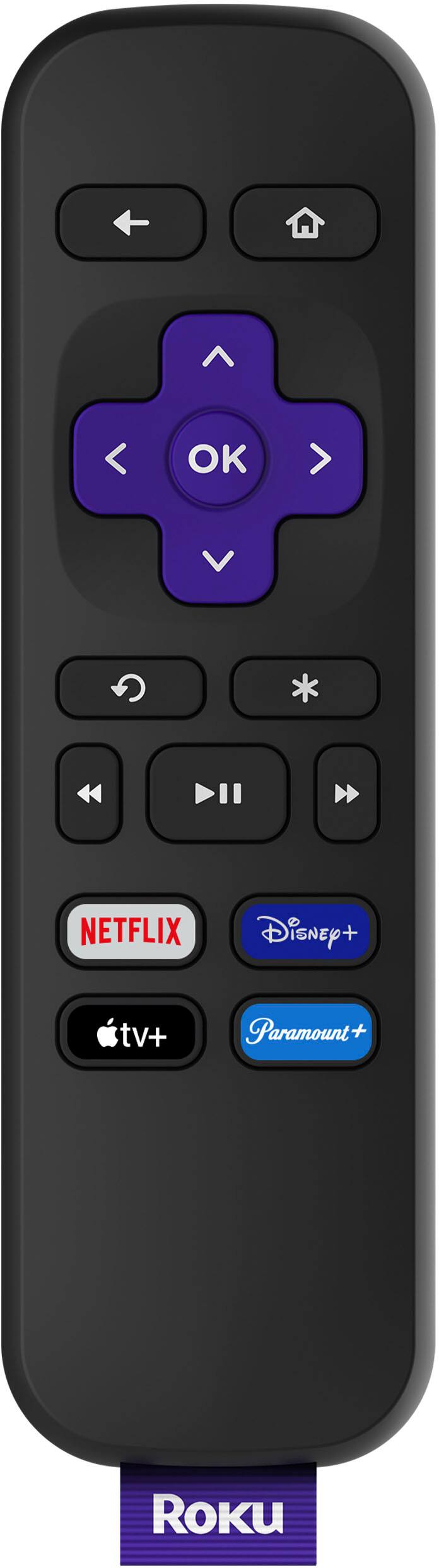 Alt View 13. Roku - Express (2019) HD Streaming Media Player with High Speed HDMI Cable and Simple Remote - Black.