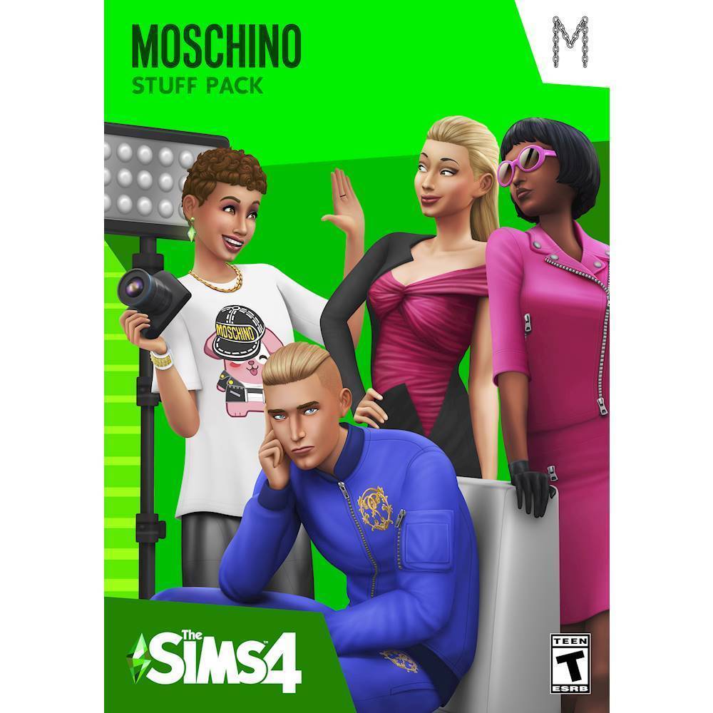 Best Buy: The Sims 4 Moschino Stuff Pack PlayStation 4 [Digital