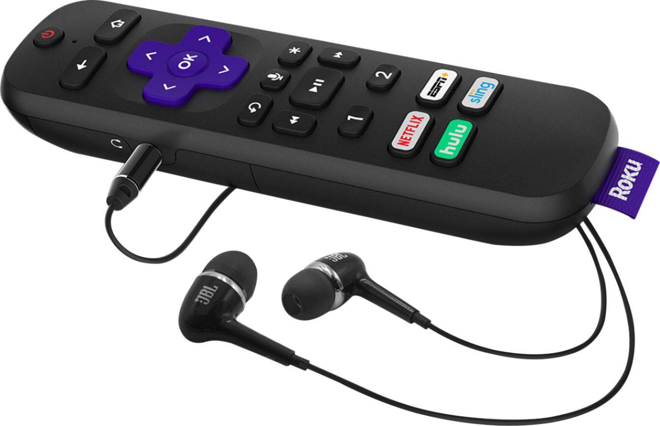 Alt View 16. Roku - Ultra 4K Streaming Media Player with JBL Headphones and Enhanced Voice Remote - Black.